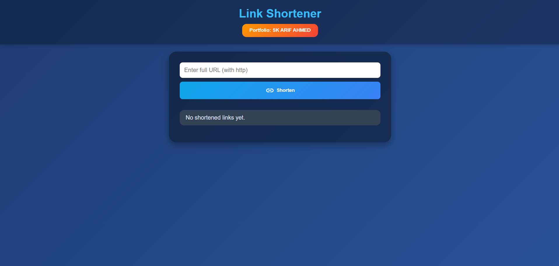 Krisp – URL Shortener with Analytics